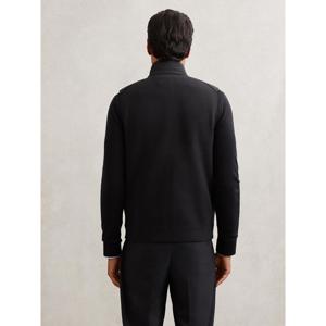 REISS Newford Funnel-Neck Quilted Knit Gilet